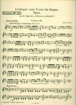 Erklingen zum Tanze die Geigen 