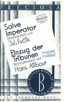 Salve Imperator und Einzug der Tribunen 