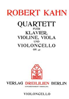 Quartett op. 41 