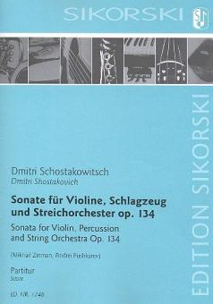 Sonate für Violine, Schlagzeug und Streichorchester 