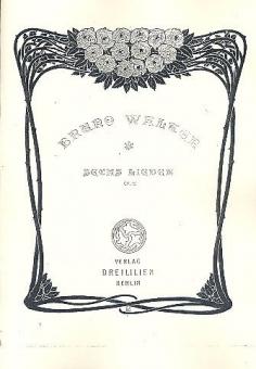 6 Lieder op. 12 Band 1 (Nr.1-3) 