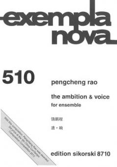 The Ambition & Voice for ensemble 