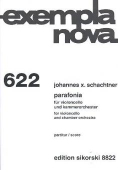 Parafonia für Violoncello und Kammerorchester (2014) 