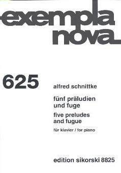 5 Präludien und Fuge 