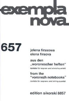 Aus den Woronescher Heften op. 121 