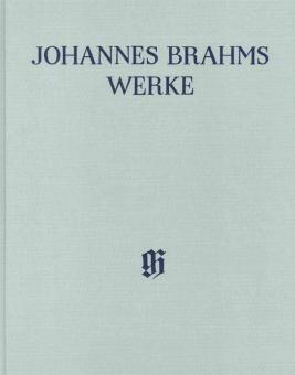 Johannes Brahms Werke Serie 2 1: Streichsextette 