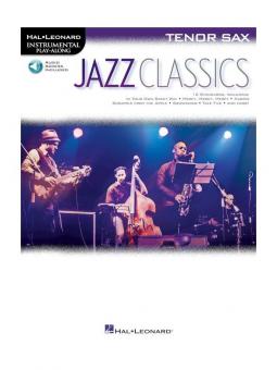 Jazz Classics - Instrumental Play-Along for Tenor Sax 