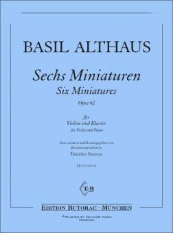 6 Miniaturen op. 62 