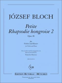 Petite Fantaisie hongroise Nr. 1 op. 21 