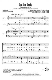 One Note Samba Standard
