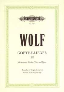 Goethe-Lieder 3 