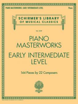 Piano Masterworks - Early Intermediate Level 