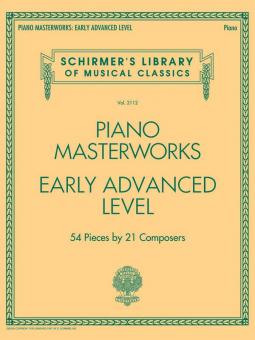 Piano Masterworks - Early Advanced Level 