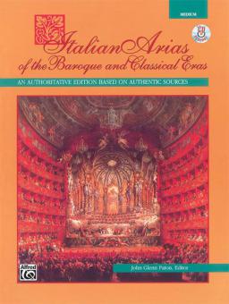 Italian Arias of The Baroque & Classical Eras Medium Voice 