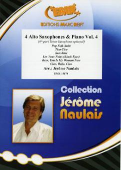 4 Alto Saxophones & Piano Vol. 4 Standard