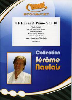4 F Horns & Piano Vol. 10 Standard
