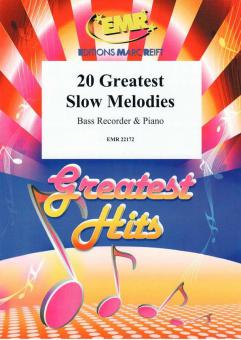 20 Greatest Slow Melodies Standard