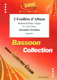 2 Feuillets d'Album Standard