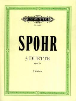 3 Duette op. 39 