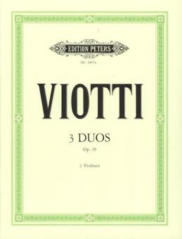 3 Duos op. 29 