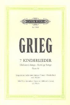7 Kinderlieder op. 61 