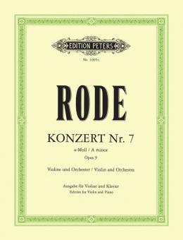 Violinkonzert Nr. 7 a-moll op. 9 