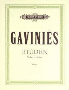 24 Etüden für Violine solo 