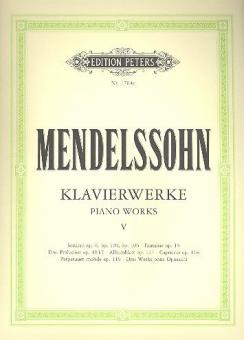 Klavierwerke 5 