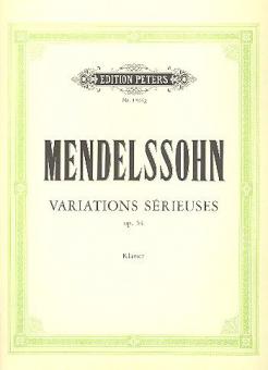 Variations sérieuses d-moll op. 54 