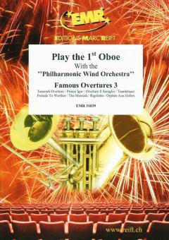 Play the 1st Oboe: Famous Overtures 3 Standard