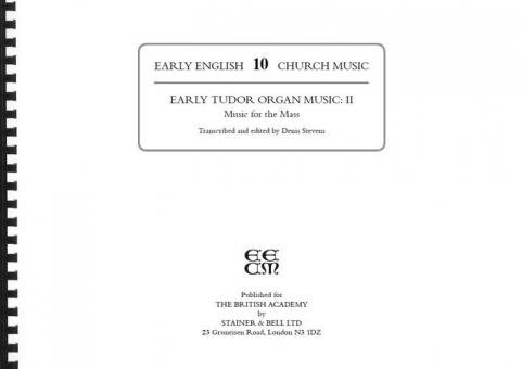 Early Tudor Organ Music 2: Music For The Mass 