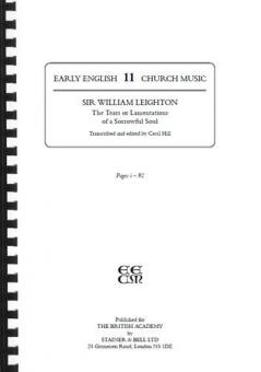 The Tears or Lamentations of A Sorrowful Soul 