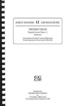 English Sacred Music I: Anthems 