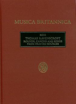 Rounds, Canons And Songs From Printed Sources 