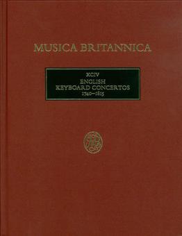 English Keyboard Concertos 1740-1815 