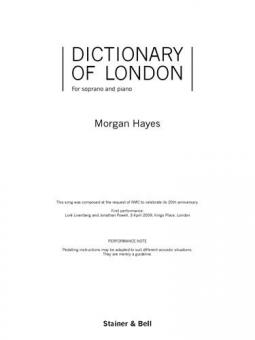 Dictionary of London 