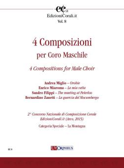 4 Compositions For Male Choir 