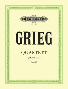 Streichquartett g-moll op. 27 