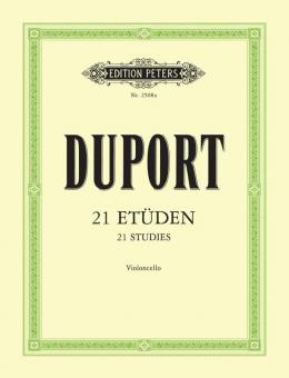 21 Etüden für Violoncello 