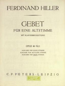Gebet: Herr, den ich tief im Herzen trage op. 46 Nr. 1 