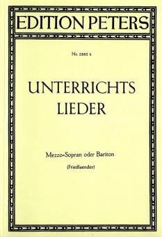 Unterrichtslieder 