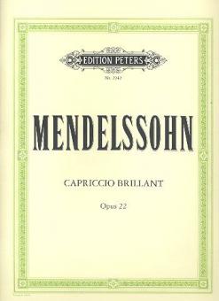 Capriccio brillant h-Moll op. 22 