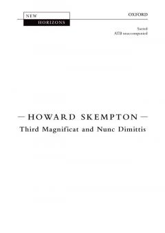 Third Magnificat and Nunc Dimittis 