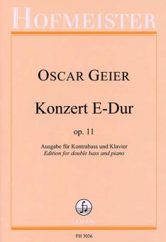 Konzert E-Dur op. 11 