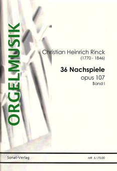 36 Nachspiele für die Orgel aus op. 107 - Band 1 
