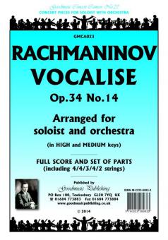 Vocalise op. 34 No. 14 