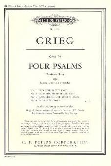 Vier Psalmen op. 74 