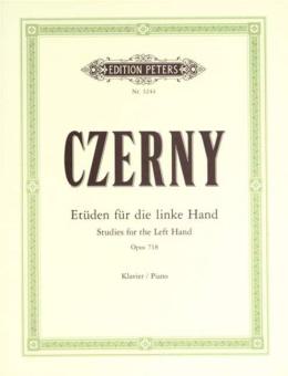 Etüden für die linke Hand op. 718 