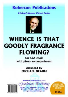 Whence Is That Goodly Fragrance.... 