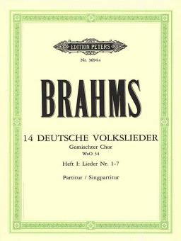 14 deutsche Volkslieder Heft 1 